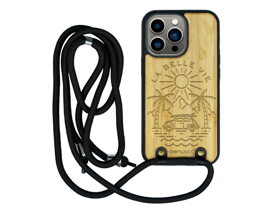 LA BELLE VIE iPhone 15 Bändelhülle